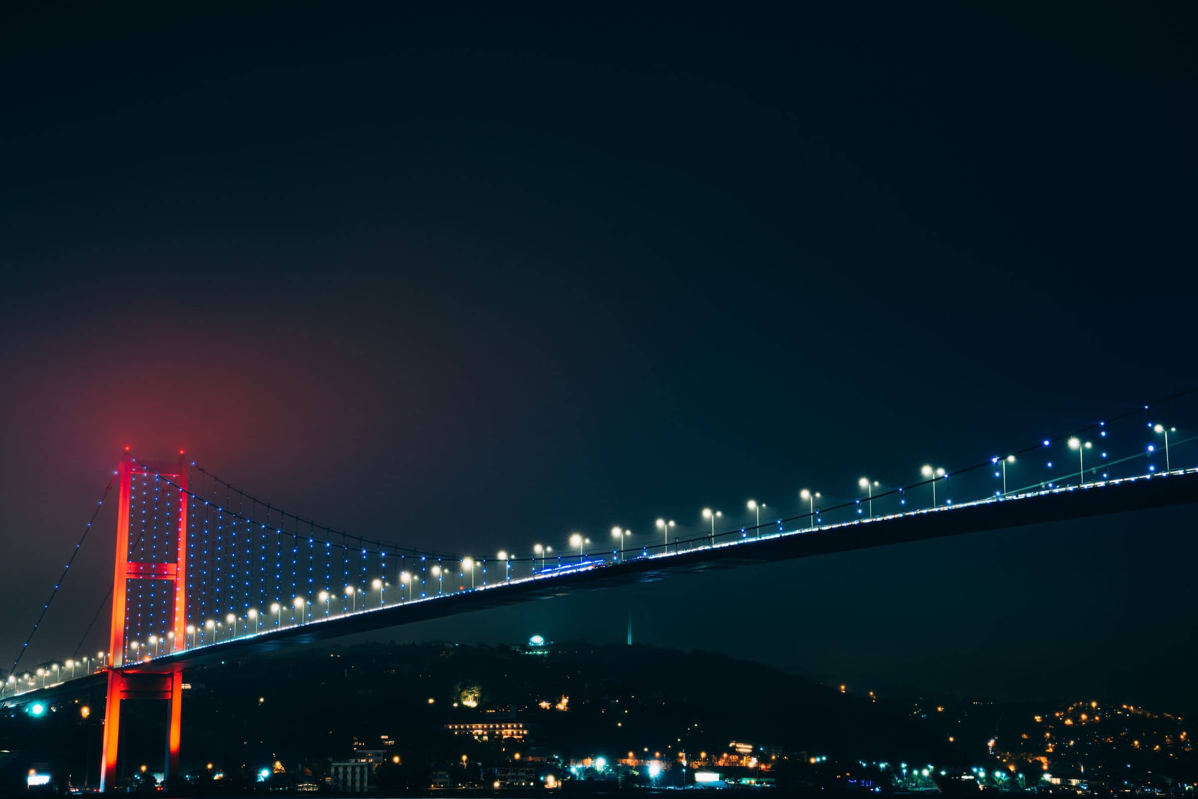 Gece Boğaz Köprüsü
