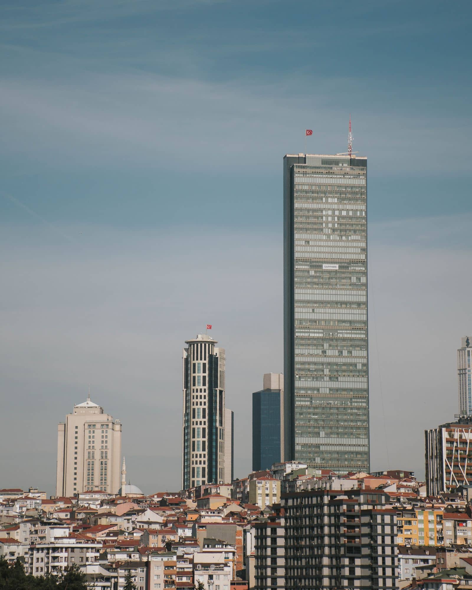 İstanbul'da gökdelenler